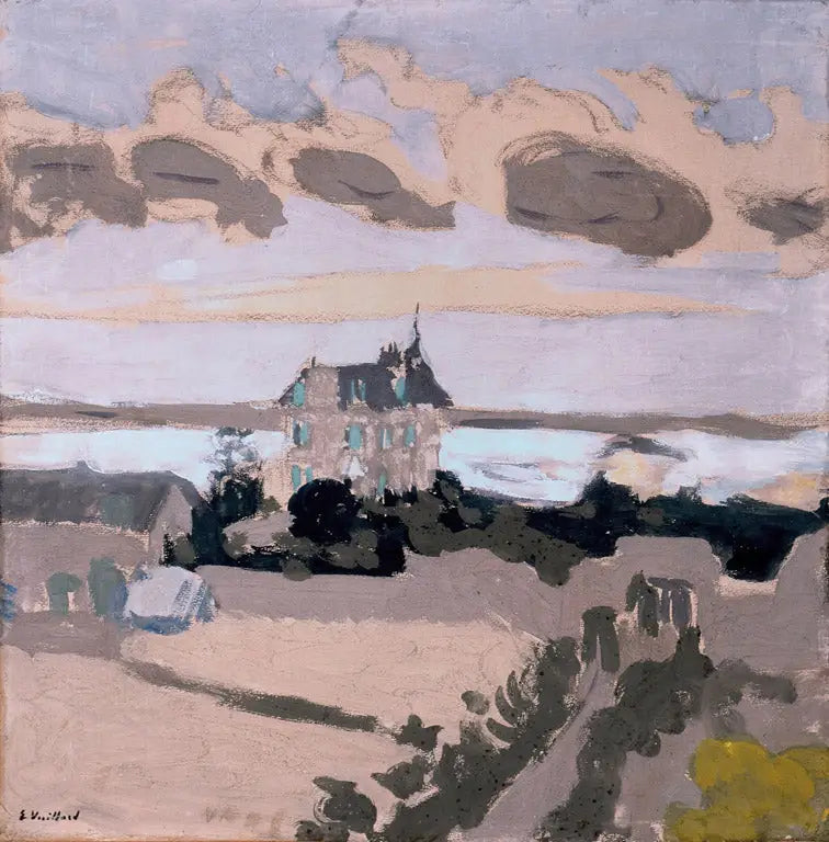 La villa Les Écluses à Saint-Jacut-de-la-Mer - Édouard Vuillard