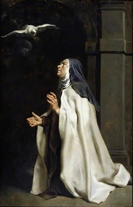 Thérèse d'Avila's Døden af Duen - Peter Paul Rubens