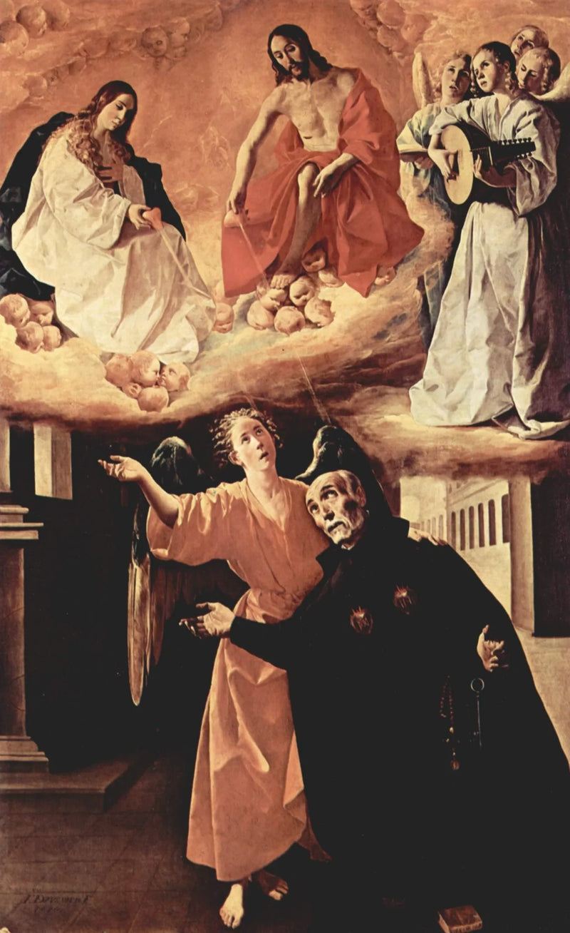 Saint Alonso Rodriguez' vision - Francisco de Zurbarán
