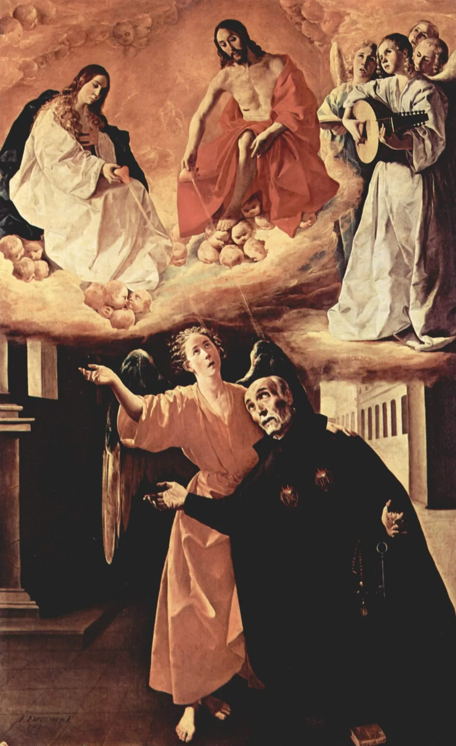 Saint Alonso Rodriguez' vision - Francisco de Zurbarán