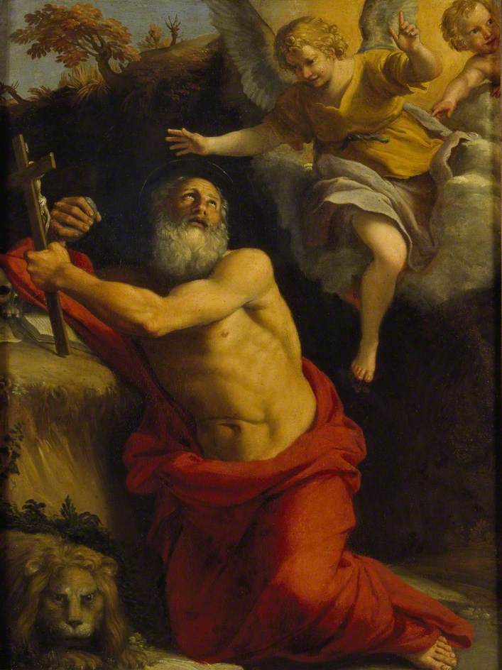 Saint Jérômes vision - Domenichino