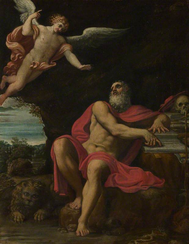 Saint Jérômes vision - Domenichino