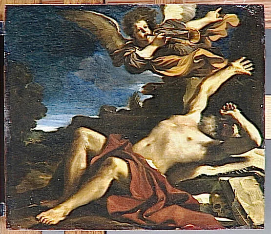Saint Jérômes vision - Guercino