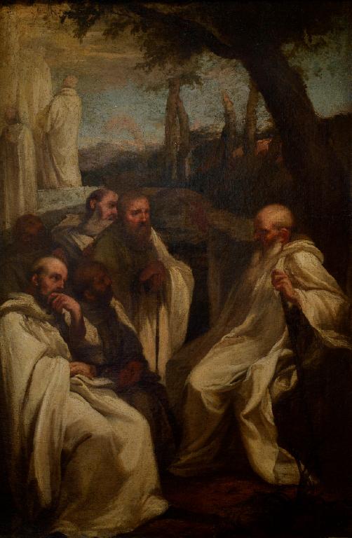 Saint Romuald's vision - Andrea Sacchi