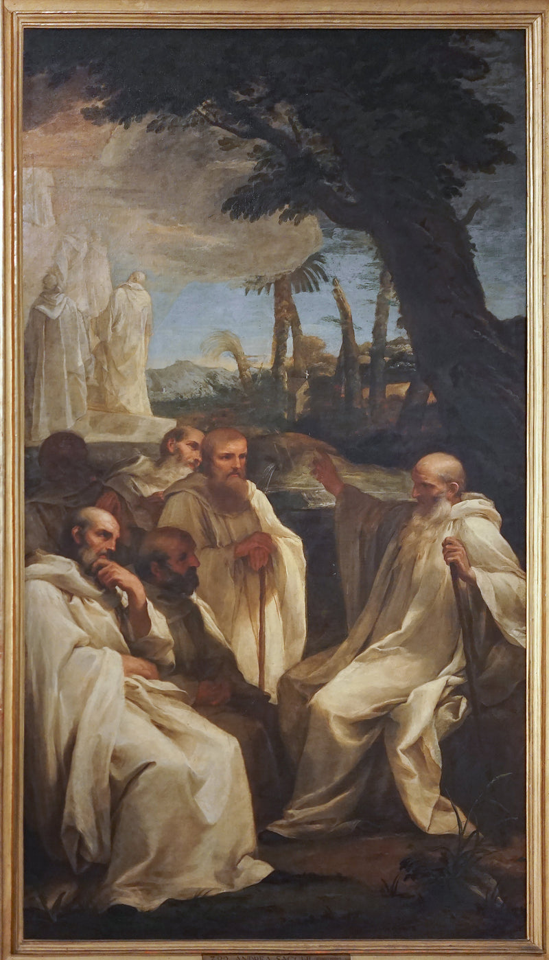 Saint Romuald's Vision - Andrea Sacchi