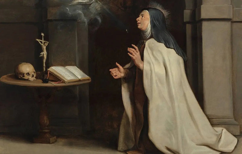Den hellige Teresa af Ávila's vision - Peter Paul Rubens