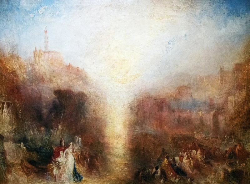 Besøget ved graven - J. M. W. Turner