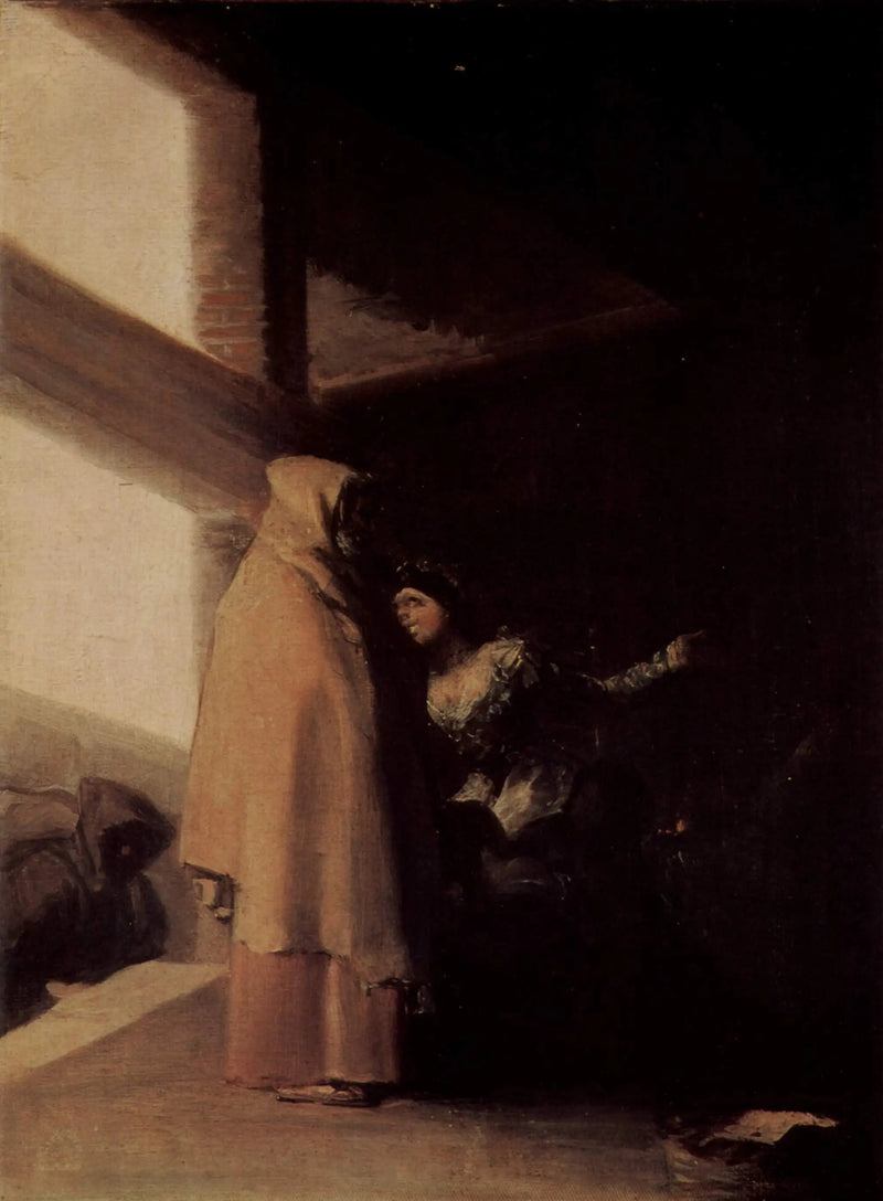 Brorens besøg - Francisco de Goya