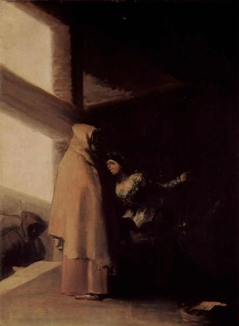 Brorens besøg - Francisco de Goya