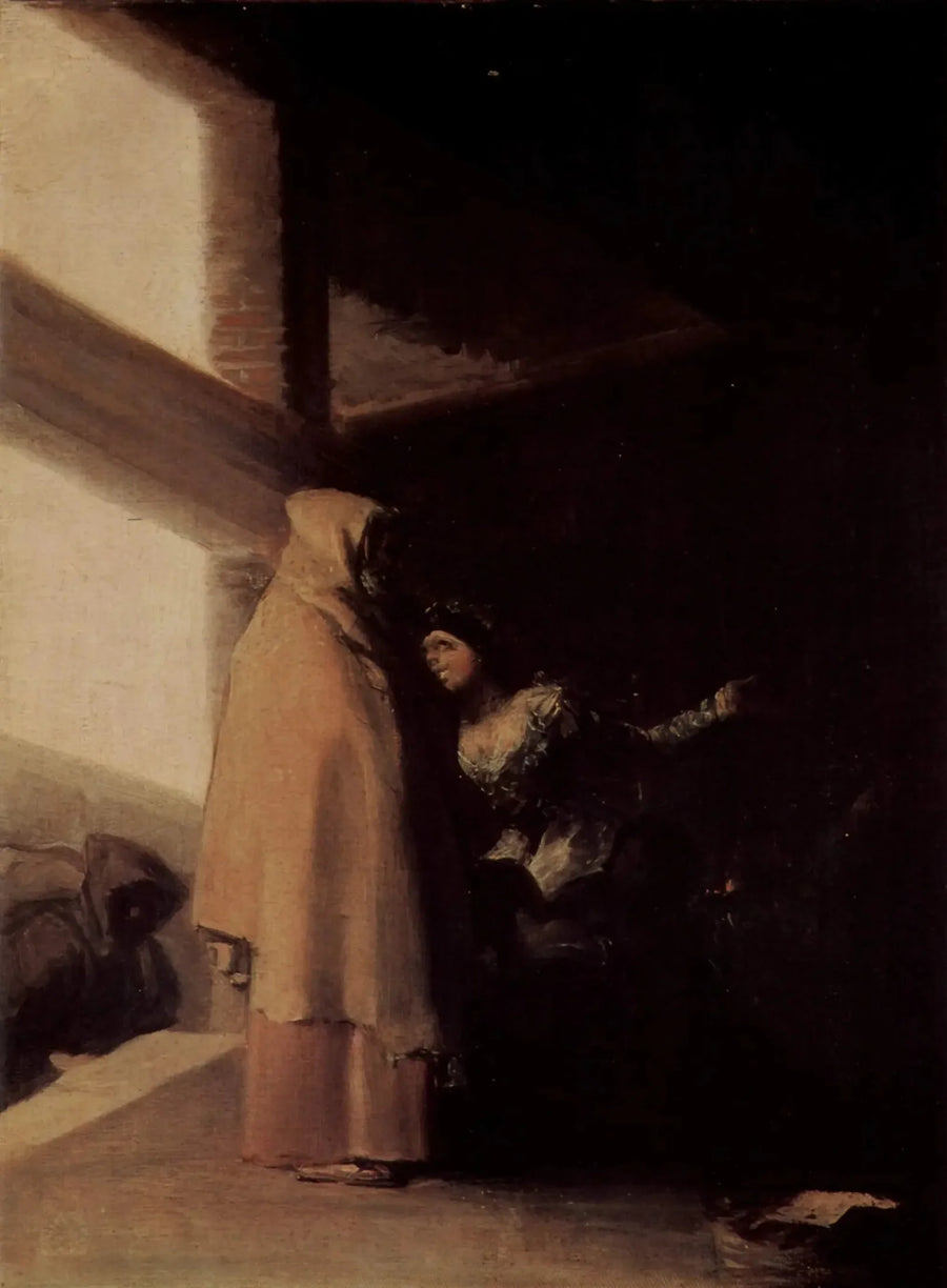 Brorens besøg - Francisco de Goya