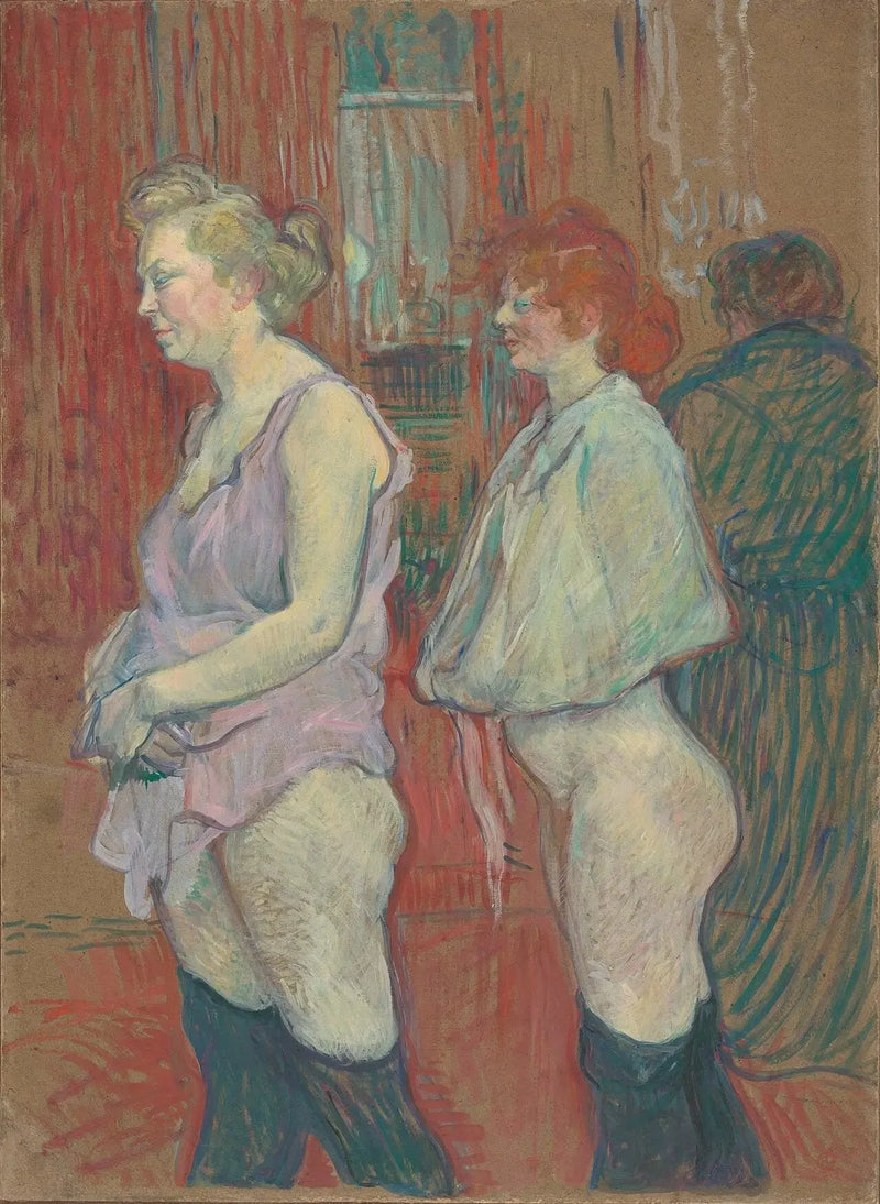 Den medicinske undersøgelse - Henri de Toulouse-Lautrec