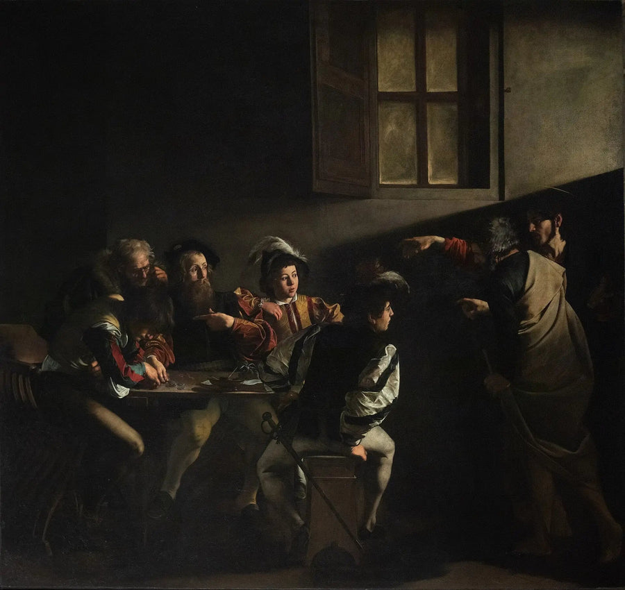 Den hellige Matthæus' kald - Caravaggio