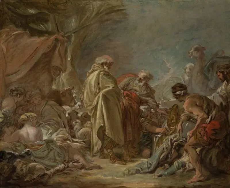 Laban på jagt efter sine idoler - François Boucher