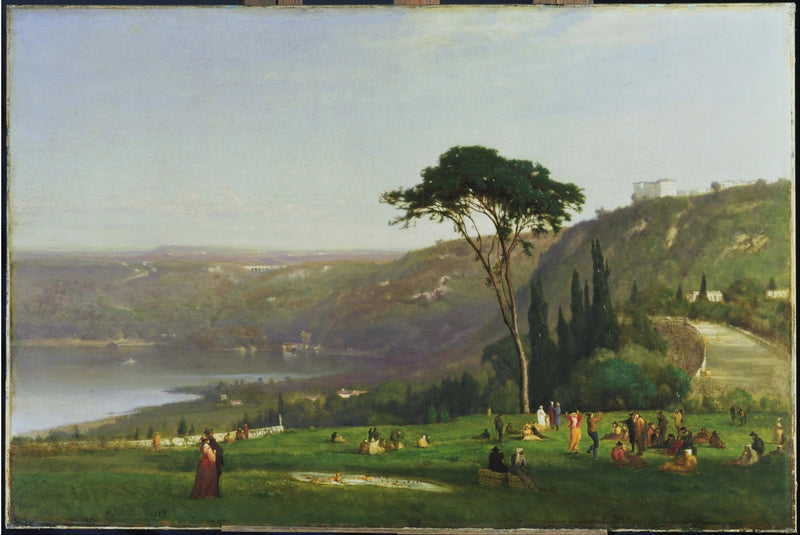 Albano Sø - George Inness