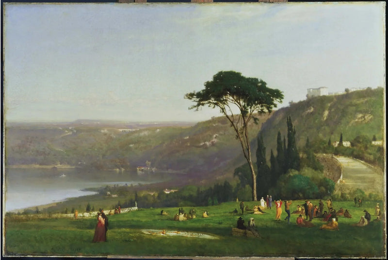 Albano Sø - George Inness