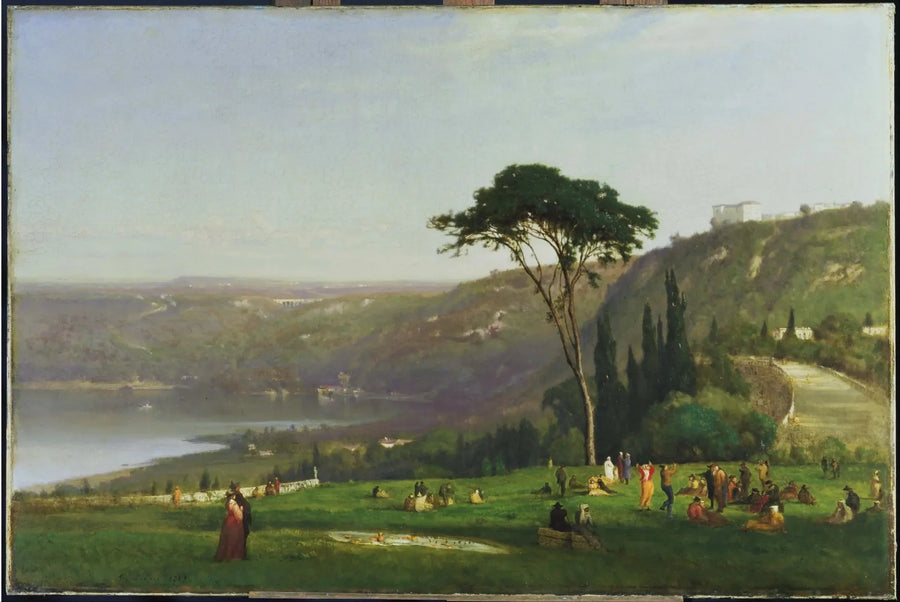 Albano Sø - George Inness