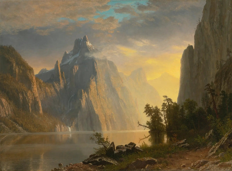 Sø i Sierra Nevada - Albert Bierstadt