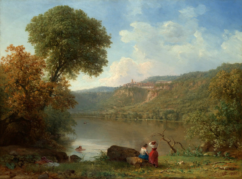 Nemi Sø - George Inness