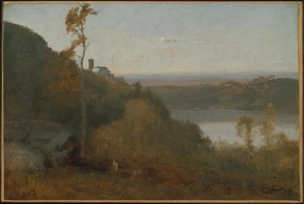 Lac de Nemi - George Inness - Alpha Reproduction