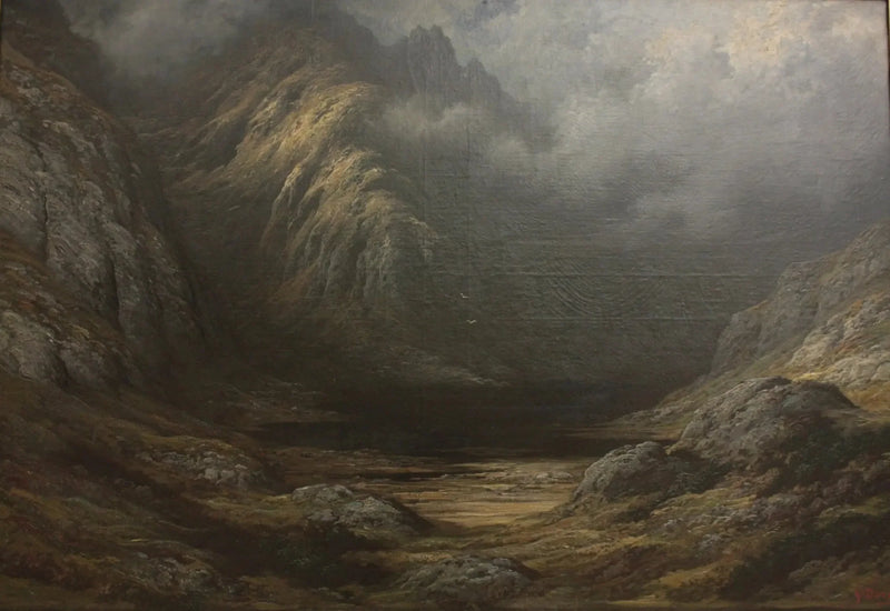 En skotsk sø efter tordenvejr - Gustave Doré