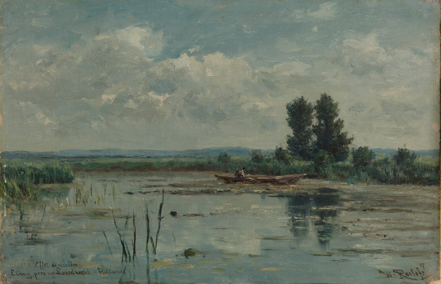 Lac près de Loosdrecht - Willem Roelofs
