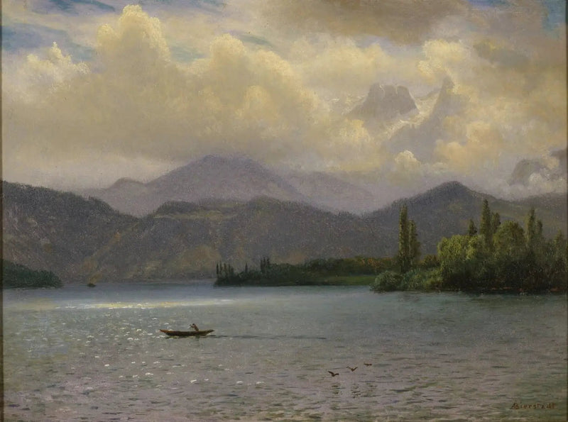Tahoe Sø - Albert Bierstadt