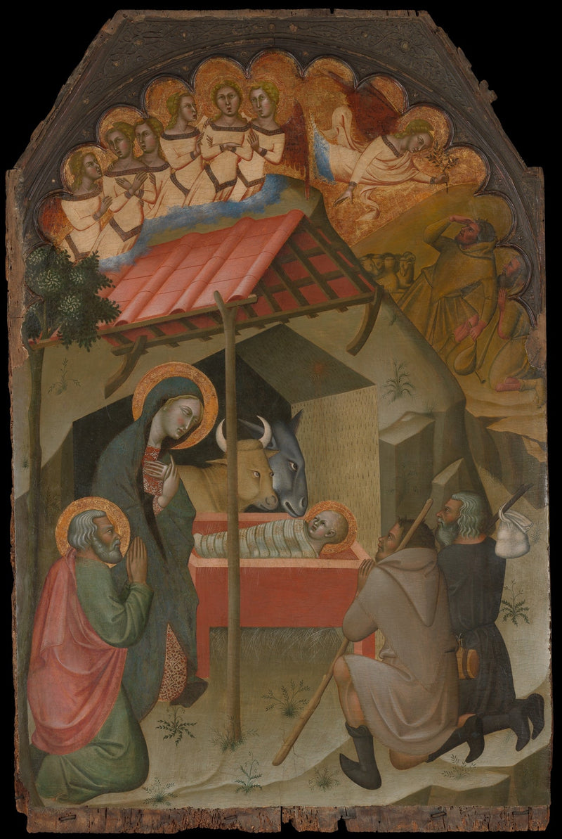 Hyrdernes Tilbedelse - Bartolo di Fredi
