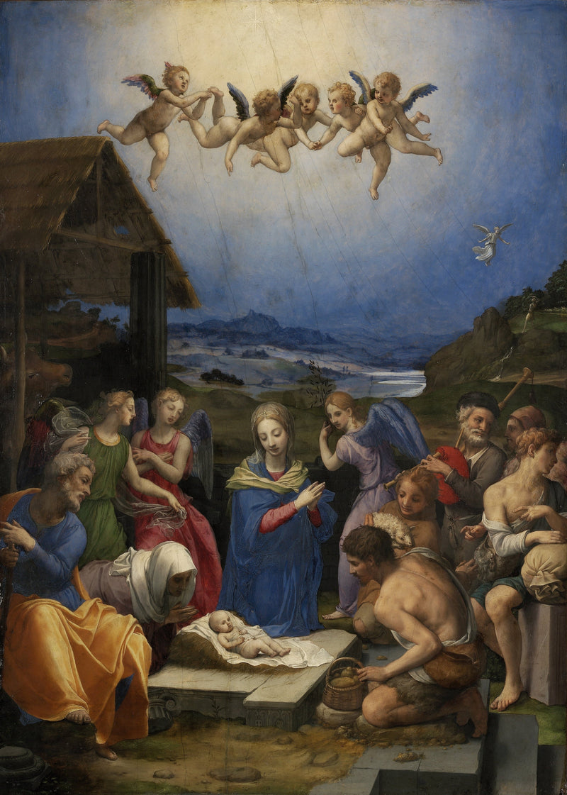 Betagelsen af hyrderne - Bronzino