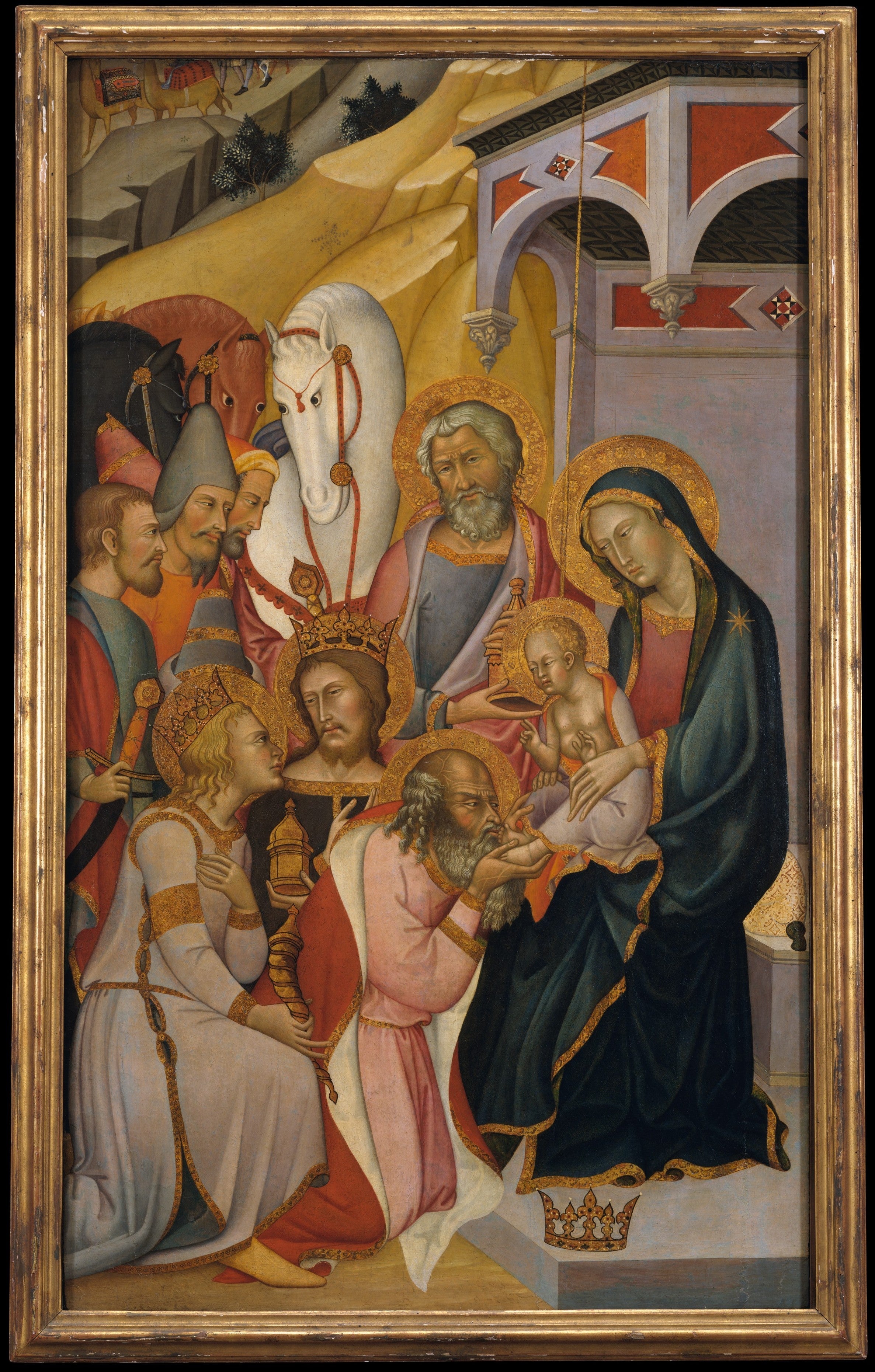 L’Adoration des Mages - Bartolo di Fredi - Alpha Reproduction