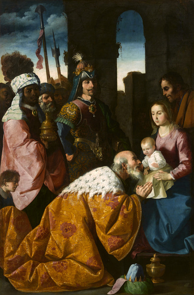 Magernes tilbedelse - Francisco de Zurbarán