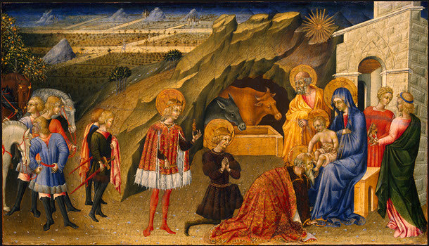 De vise mænds tilbedelse - Giovanni di Paolo