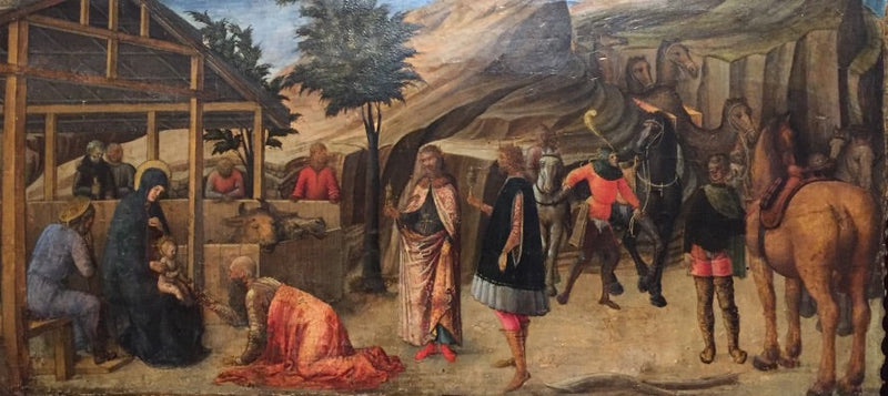 De vise kongers tilbedelse - Iacopo Bellini