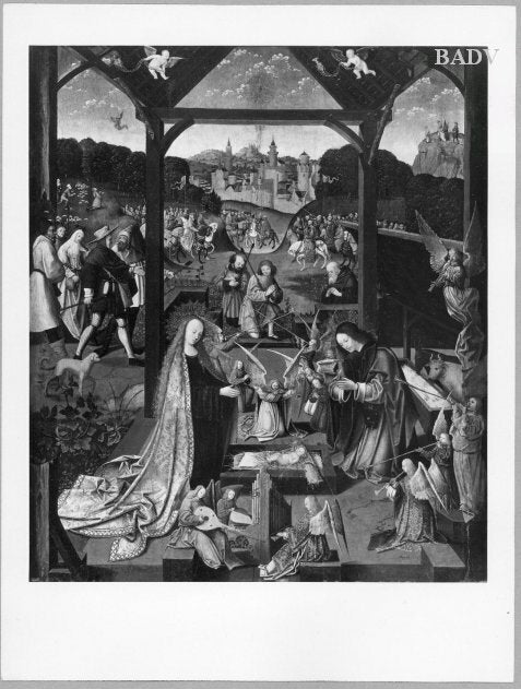 l’adoration - Jacob Cornelisz van Oostsanen - Alpha Reproduction