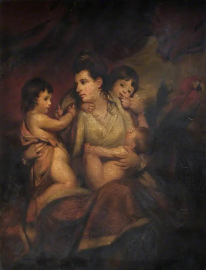 Lady Cockburn og hendes børn - Joshua Reynolds