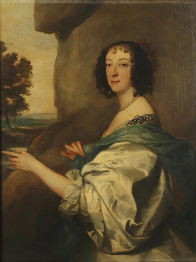 Lady Elizabeth Clifford, grevinde af Burlington (1621 – 1698) - Antoine van Dyck