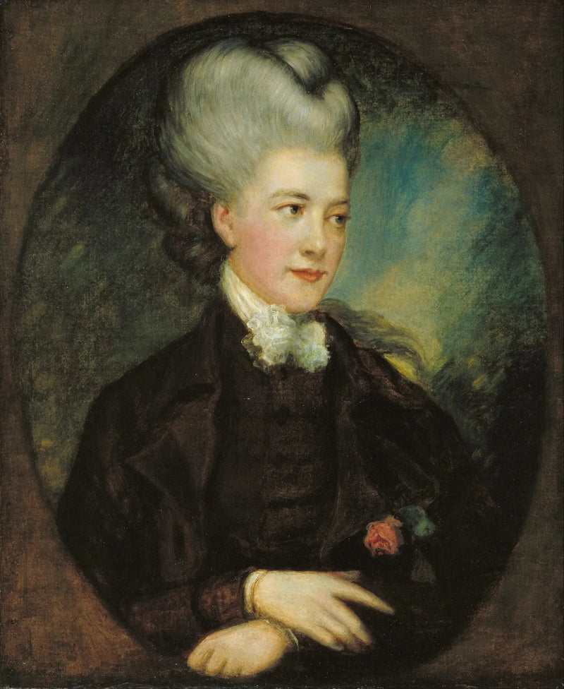 Lady Georgiana Poyntz, greveinde Spencer [?] - Thomas Gainsborough