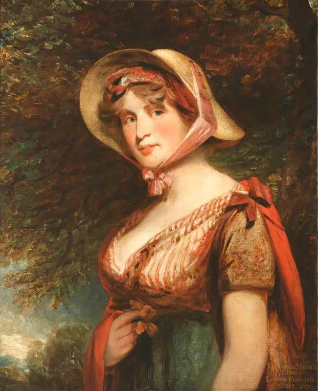 Lady Louisa Tollemache, greveinde af Dysart (1745-1840) (efter John Hoppner) - John Constable