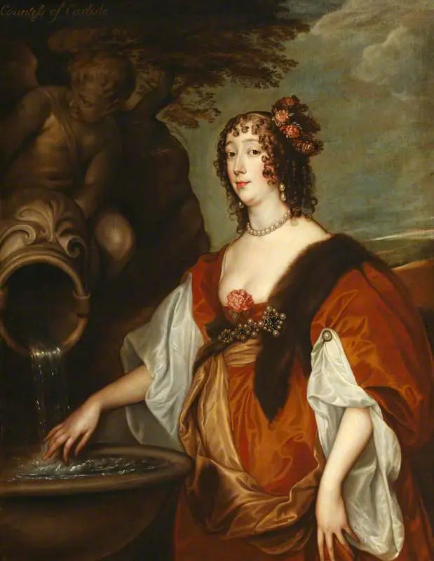 Lady Lucy Percy, greveinde af Carlisle (1599 - 1660) - Antoine van Dyck