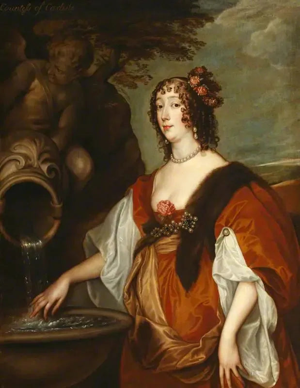Lady Lucy Percy, greveinde af Carlisle (1599 - 1660) - Antoine van Dyck