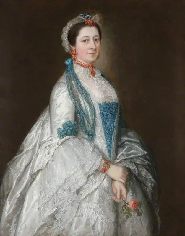 Lady Margaret Downing, hustru til Sir Jacob Downing, 4. baron - Thomas Gainsborough