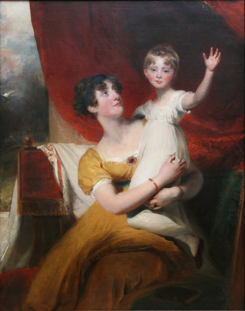Lady Orde med sin datter Anne - Thomas Lawrence