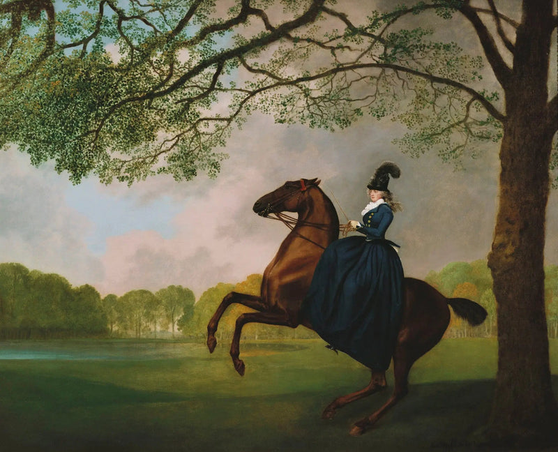 Laetitia, Lady Lade (død i 1825) - George Stubbs