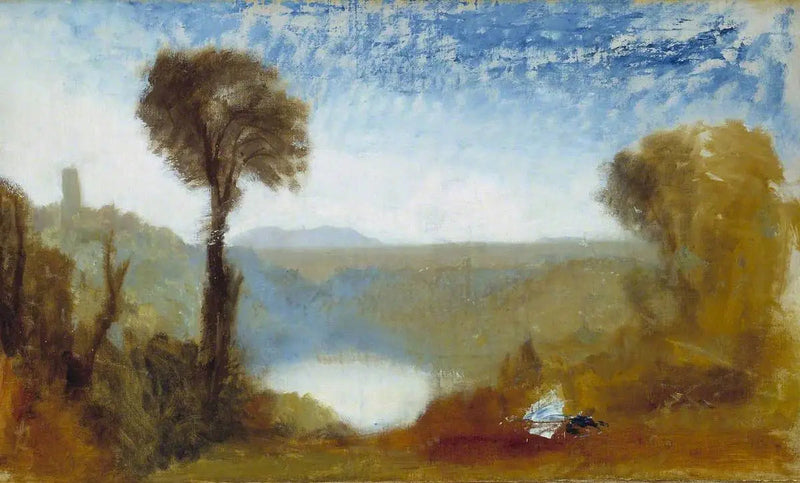 Nemi Sø - J. M. W. Turner