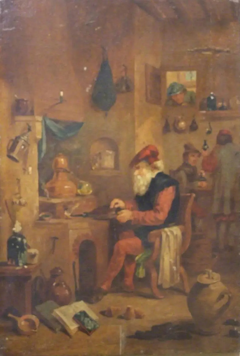 Alkemisten - David Teniers den Yngre