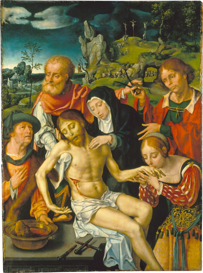 Kristus' klage - Joos van Cleve