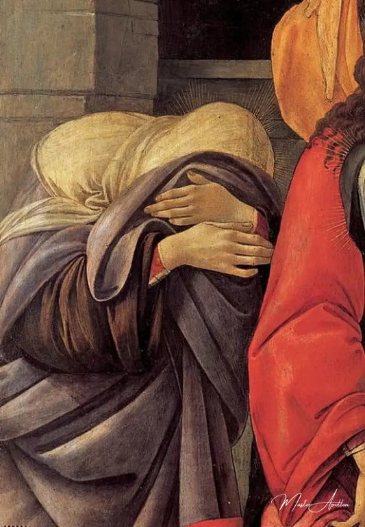 Lamentation du Christ - Sandro Botticelli - Reproductions de tableaux et peintures haut de gamme