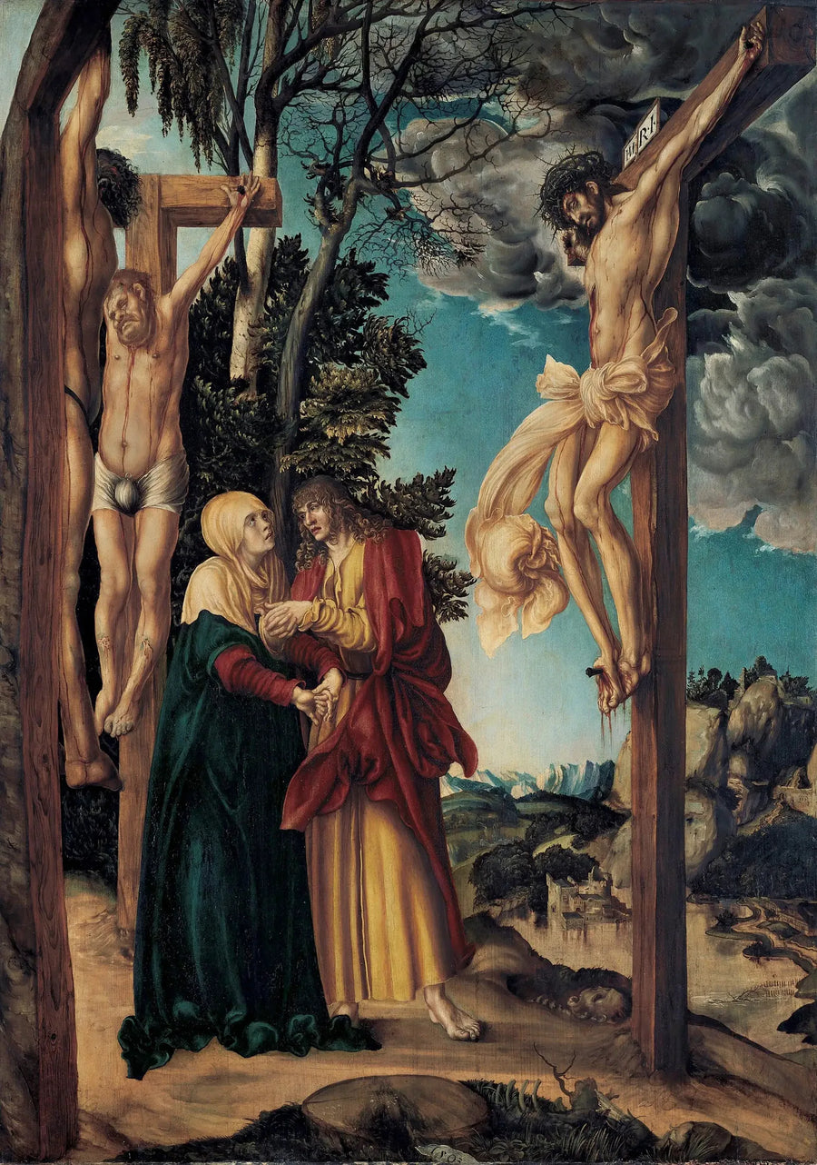 Korsfæstelsessorg - Lucas Cranach den Ældre