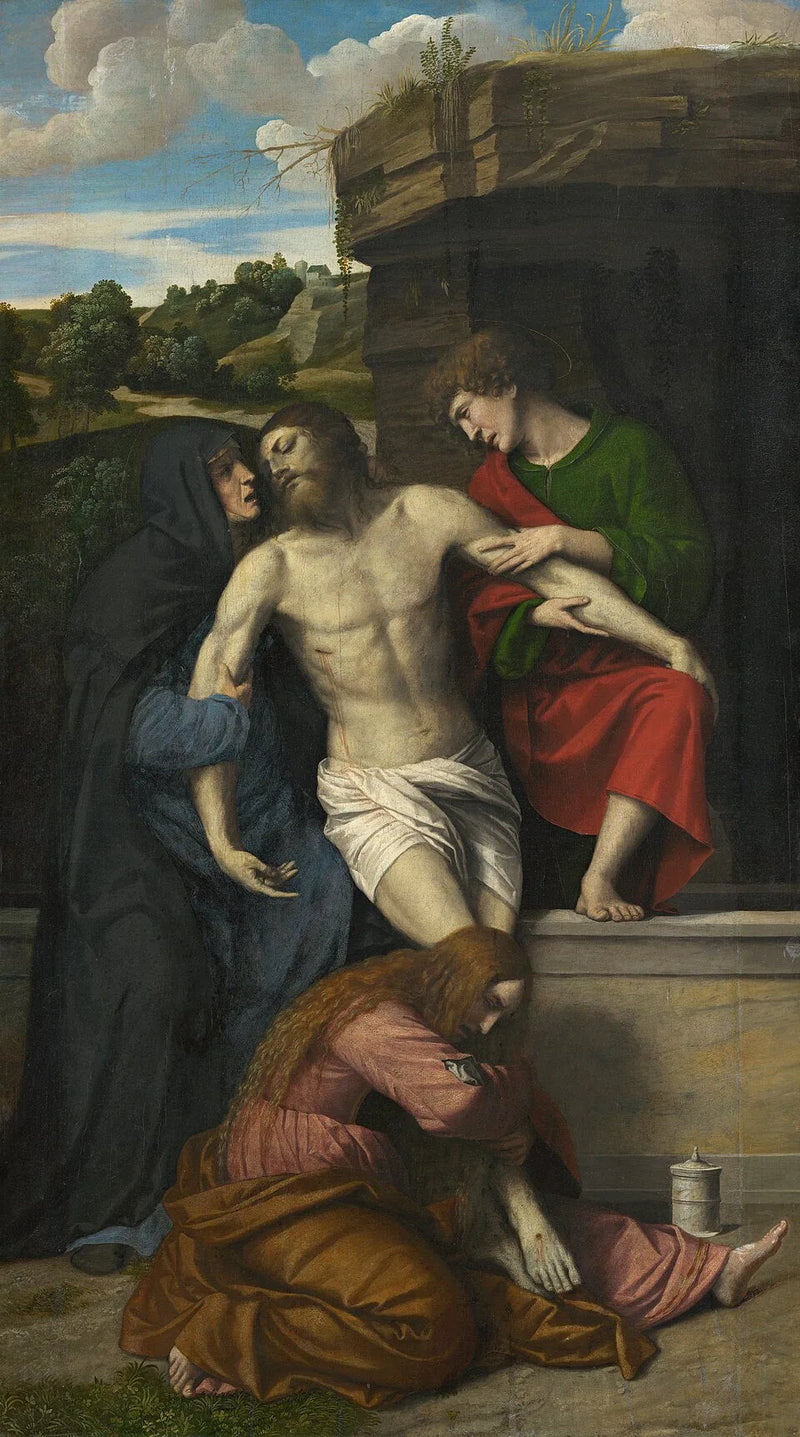 Klagesang over den døde Kristus - Alessandro Bonvicino