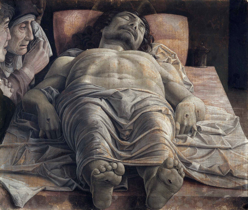 Klagesang over den døde Kristus - Andrea Mantegna