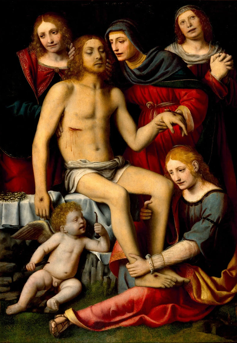 Klagesang over den døde Kristus - Bernardino Luini
